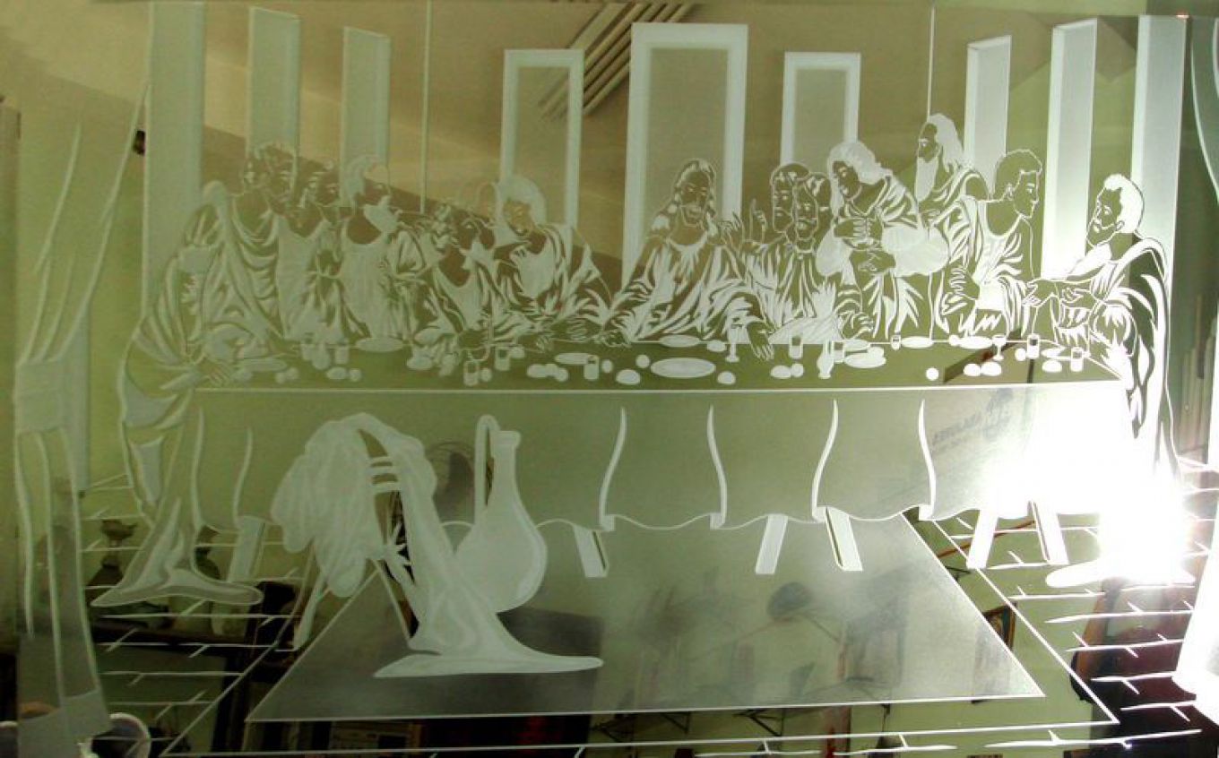 gallery/santa ceia em espelho menor